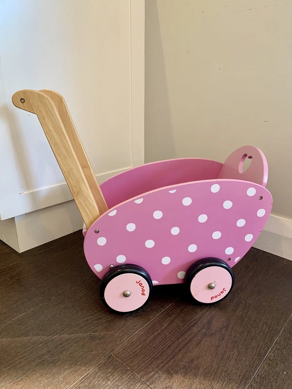janod dolls pram