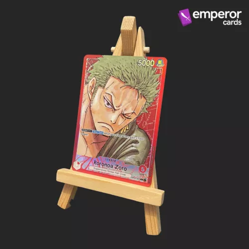 One Piece Card Game Roronoa Zoro Leader OP01-001 Romance Dawn NM Alt Art