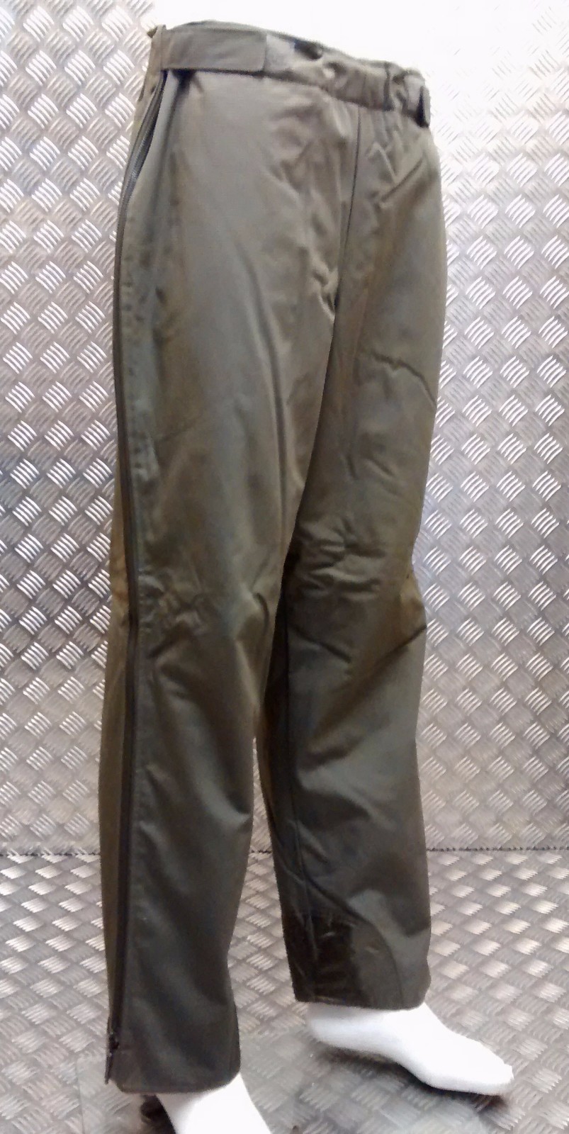 Genuine German Military Issue Cold Weather Fleece Lined Full Zip Winter Trousers