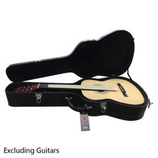39 inch Classical Guitar Hard Case Microgroove Flat Dermatoglyph Carry Case Box