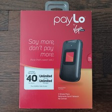 Brand New PayLo by Virgin Mobile Samsung Entro Flip Phone Nationwide Sprint