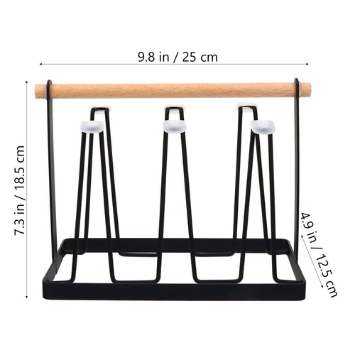 Mug Display Stand Cup Drying Rack Stand Tea Cup Drying Rack Cup Mug Organizer - Picture 10 of 12