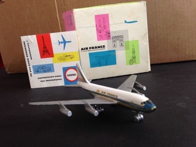 vintage Europarc Air France Boeing 707 diecast 1/300 model