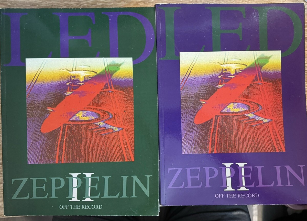 Led Zeppelin II, Off The Record, Vol. 1 & 2, Songbooks, 1994 | eBay