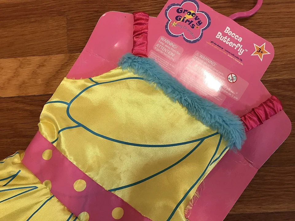 Groovy Girls Becca Mariposa niñas DISFRAZ Halloween vestir ropa muñeca hada Foto 2 de 4