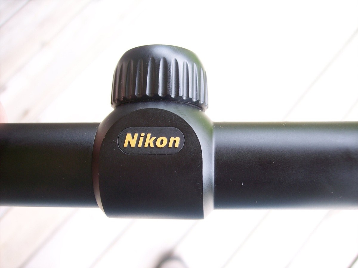 Nikon 3-9x40mm Inline XR Muzzle Loader Scope BDC Minty W/Caps | eBay