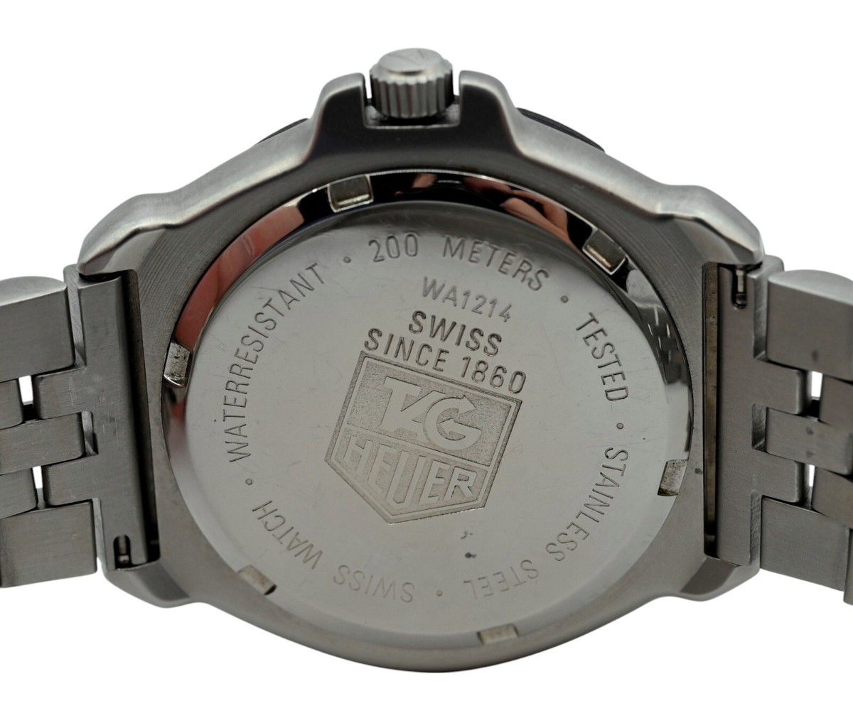 TAG Heuer Formula 1 Black Unisex Adult Watch - WA1214 for TAG Heuer Formula 1 Black Unisex Adult Watch - WA1214 for