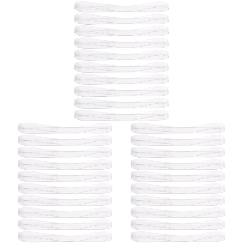 APL Confezione 3 Lacci Trasparenti Donna Tacco Alto Antisciolti Cinturini