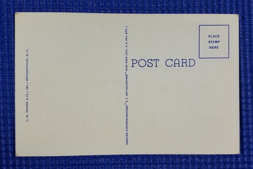 Vintage 1934 Hotel Johnstown, Johnstown, New York NY Linen Postcard - Picture 2 of 2