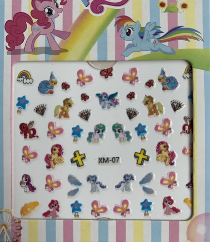 NEW My Little Pony Nail Decal Transfer Stickers - Picture 4 of 10