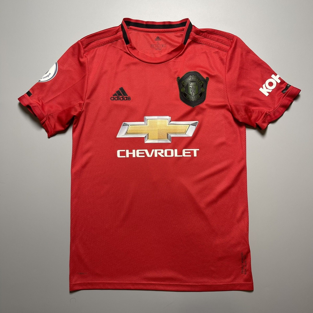 MAN UNITED ADIDAS 2019/2020 FOOTBALL HOME JERSEY #7 BECKHAM SIZE