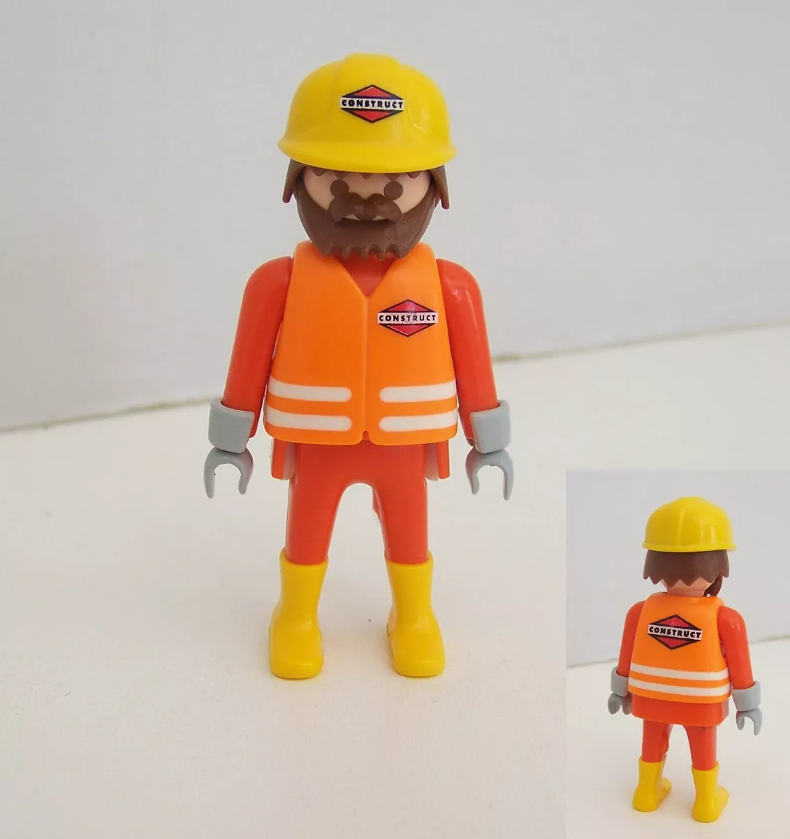 PLAYMOBIL (Q204) CHANTIER - Ouvrier Construct Superset Travaux 3126