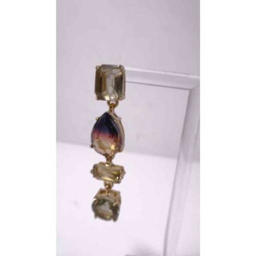 Banana Republic Women's Gemstone Geo Drop Earrings NWT 58 - Picture 6 of 7