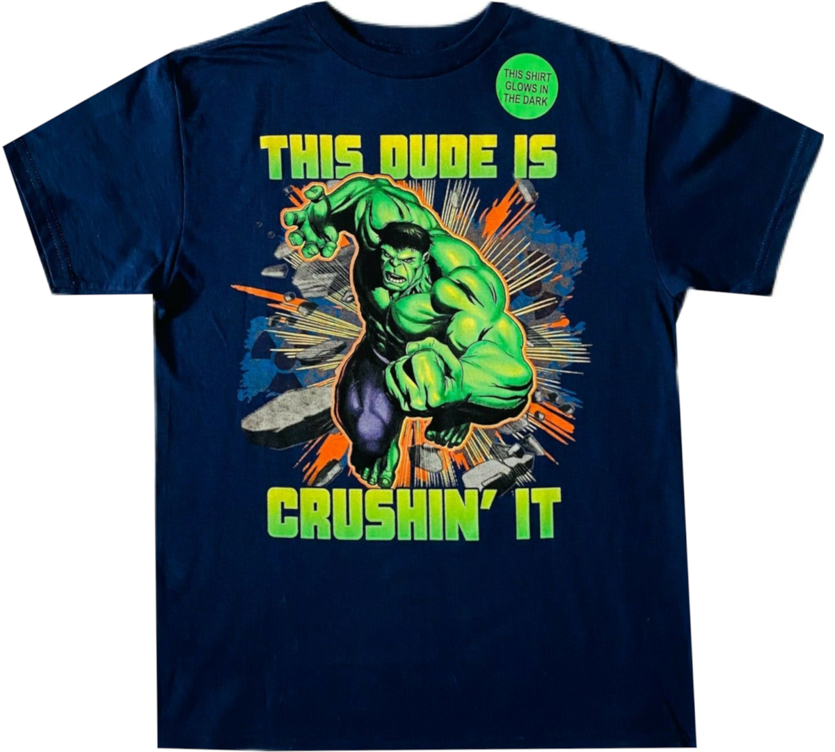 Marvel Avengers Hulk Birthday Little Boys T-Shirt Toddler to Big Kid