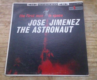 JOSE JIMENEZ ''THE FIRST MAN IN SPACE'' USA VINYL LP 1962 KAPP RECORDS KS-3238
