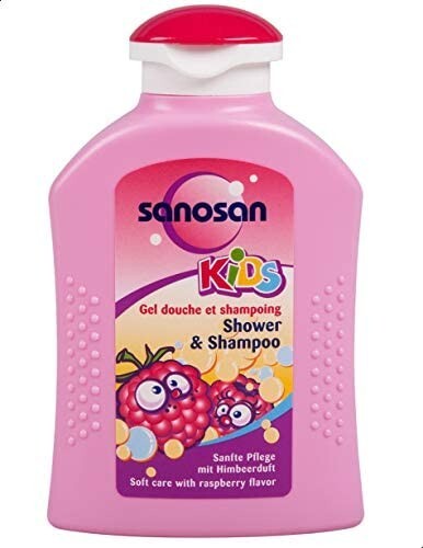 Sanosan Shower Gel and Shampoo for Kids to clean & refresh the baby 200ml - Picture 1 of 1