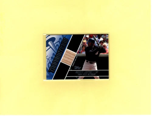 2004 Topps Traded & Rookies Transactions G/U Relic Kenny Lofton-Yankees #TT-KL