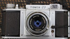 Vintage tower 23 camera