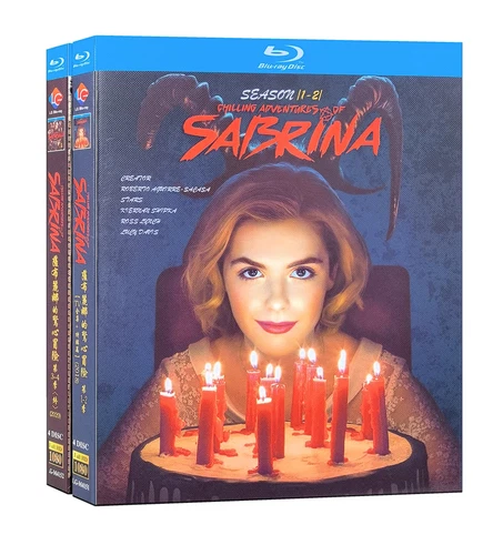 Chilling Adventures of Sabrina Season 1-4    Series 8-Discs