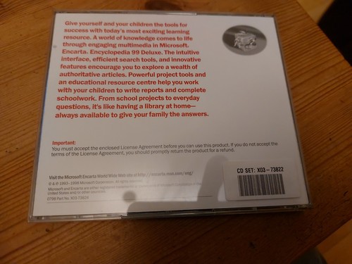 2 CD Microsoft Encarta Encyclopaedia Deluxe 99 CD ROM - Good Condition - Picture 3 of 6