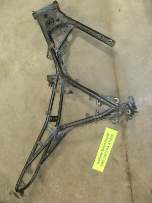 フレーム 1982 YAMAHA XT200 ENDURO 83 oem frame chassis straight nice no