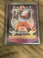 DeShaun Watson 2020 Panini Prizm Draft Picks Purple Crusade Card #40