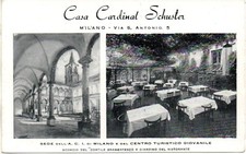 lm 315 anni 50 MILANO Casa Cardinal Schuster - Cortile bramantesco - non VG