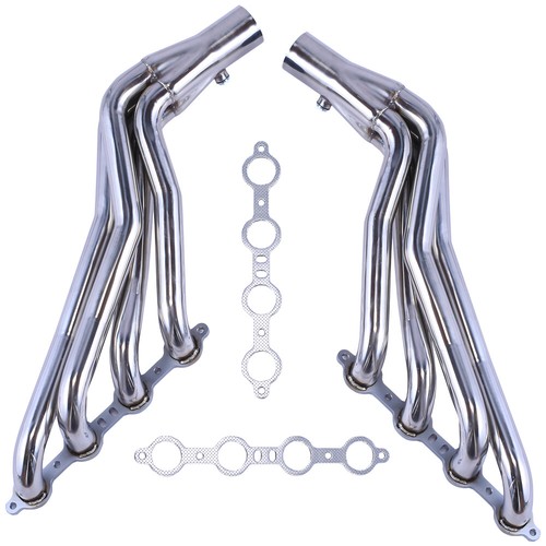 1 7/8" Long Tube Truck Headers For Conversion Swap C10 LS LS1 LS2 LS3 LS6 NEW - Bild 12 von 12