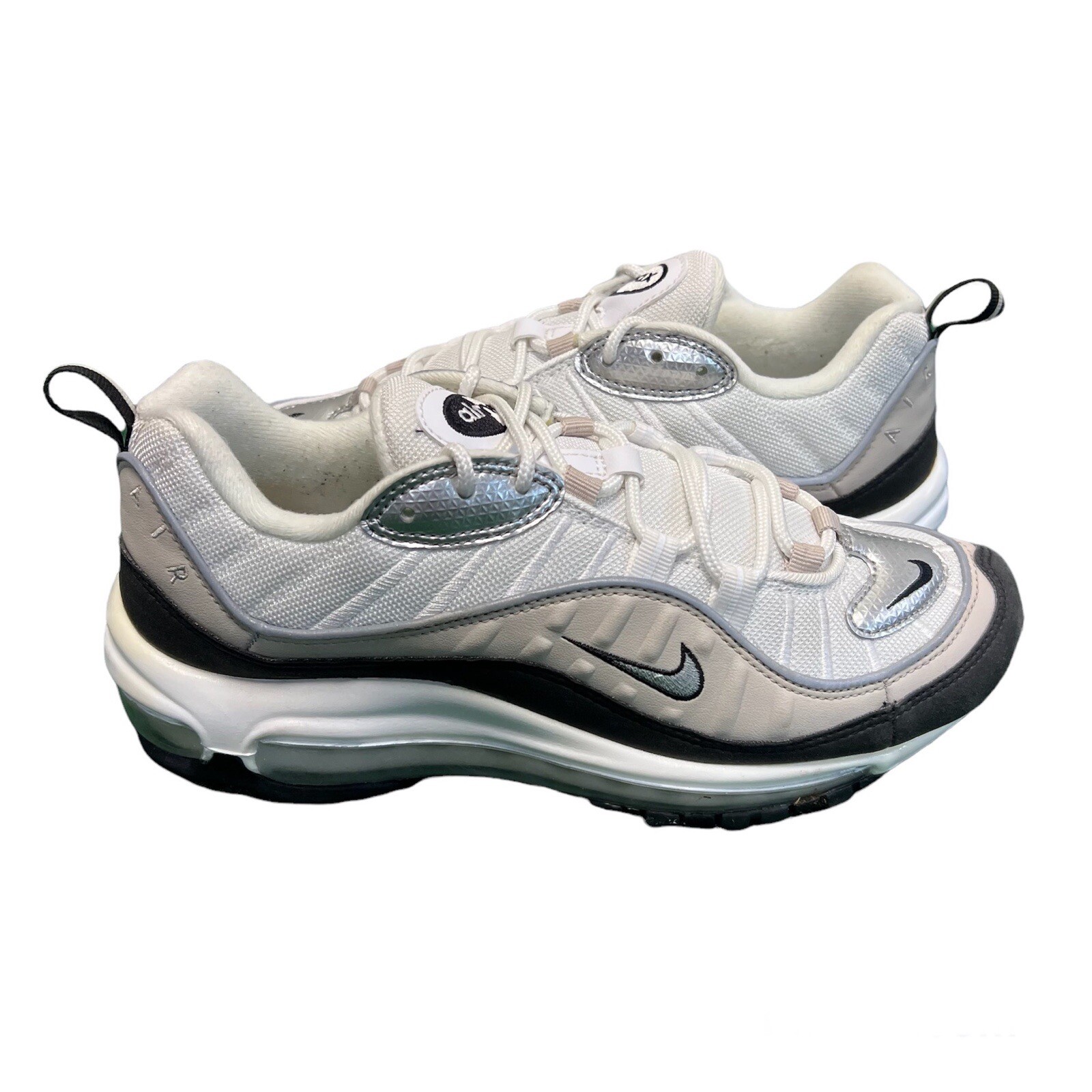 Size 8.5 - Nike Air Max 98 Silver 