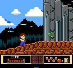 M&oacute;dulo NES / Famicom - Jackie Chan JAP&Oacute;N fuertes signos de desgaste