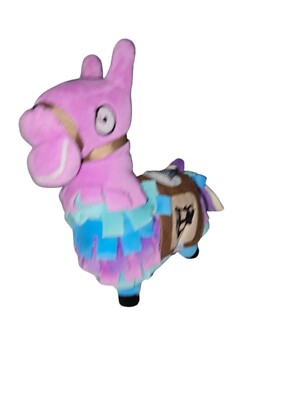 Fortnite Loot Llama Plush 7 in Purple/Blue Stuffed Animal Toy Video Game