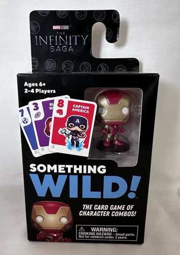 Funko Something Wild! Marvel Infinity Saga  Iron Man Card Game Marvel Iron Man
