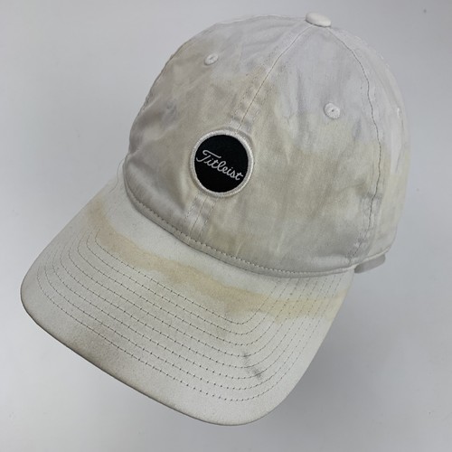 Chapeau De Golf Titleist Play - Marqueur De Balle, Taille Réglable, Noir Et Blanc, Respirant