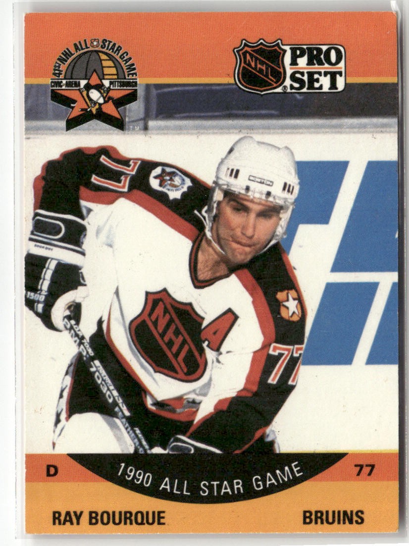 1990-91 PRO SET #357 RAY BOURQUE BOSTON BRUINS