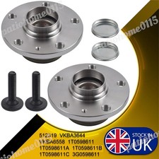 Rear Wheel Bearing Set Kit w/ ABS Ring for Audi A3 VW Golf 5 Seat Skoda VKBA3644
