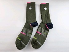 Bombas Hex-Tec Athletic Crew Socks Lot Of 2 Pairs Size L