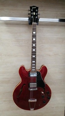 Greco SA-550R Cherry Made in Japan 1977 Vintage Semi Hollow Body Electric Guitar