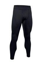 Under Armour 1343246 Men's Black UA ColdGear Base 3.0 Baselayer Leggings, Small