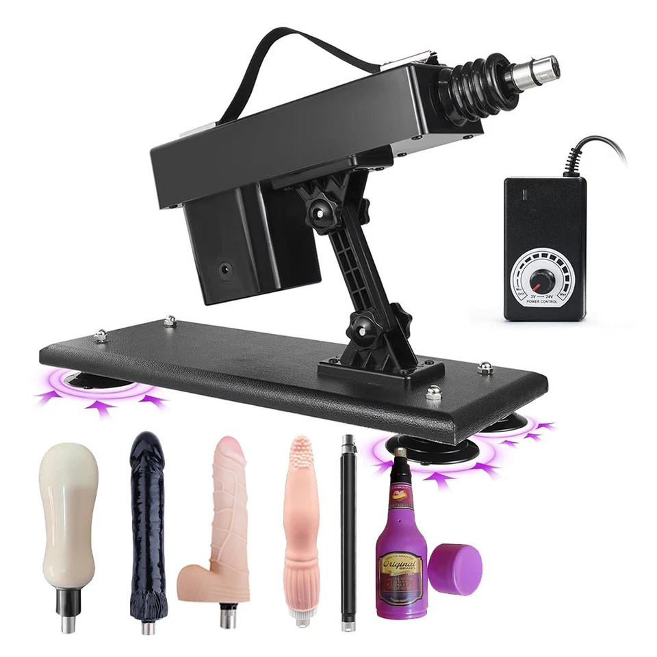 Sexmaschine für Männer Automatischer Fickmaschine Sexspielzeug mit 5 Aufsätzen - Bild 4 von 4