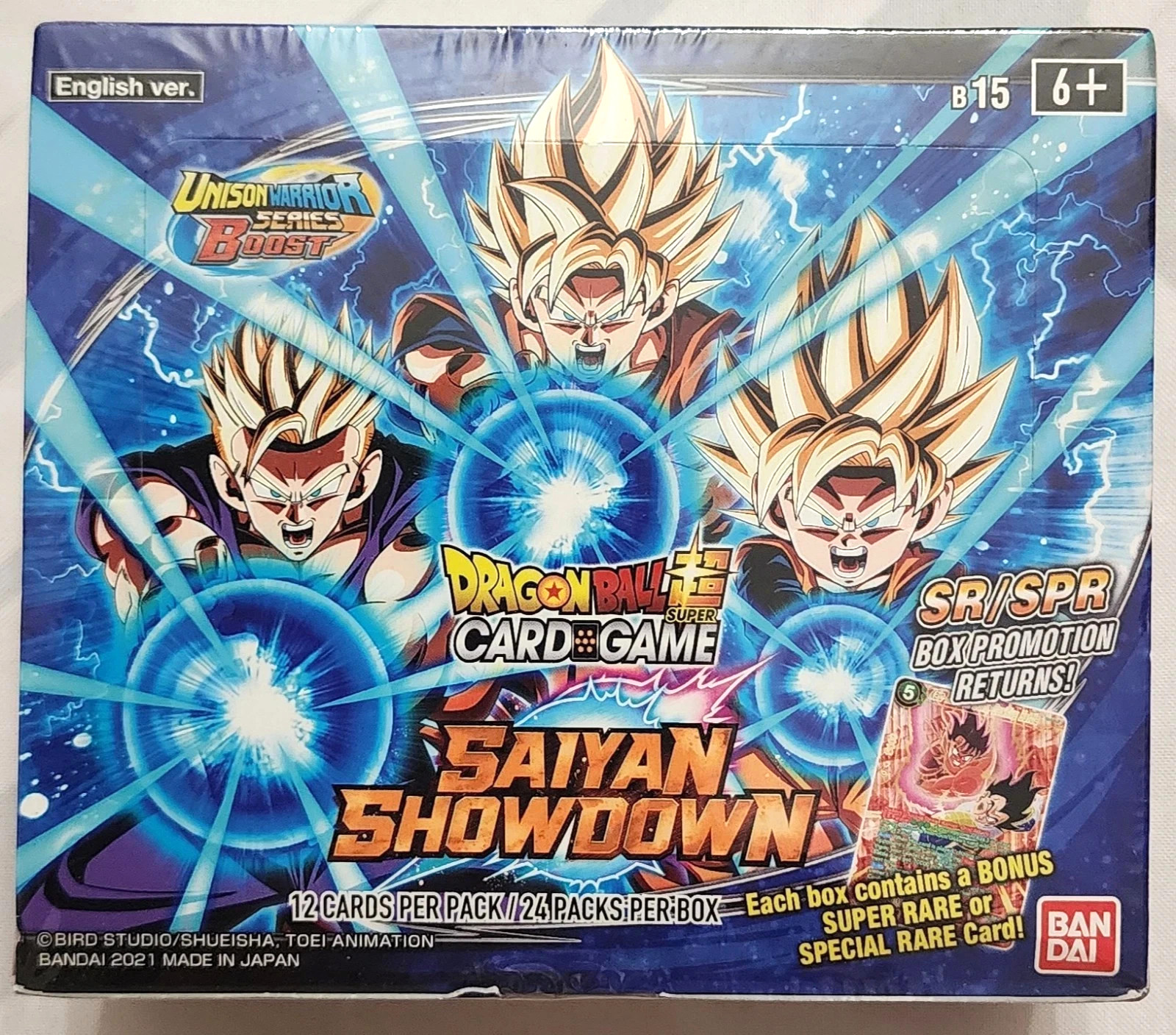 Dragon Ball Super Saiyan Showdown DBS-B15 - Booster Box  Sealed QTY