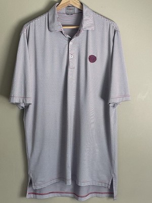 MEDINAH Country Club Fennec Performance Polo Men s Medium Striped