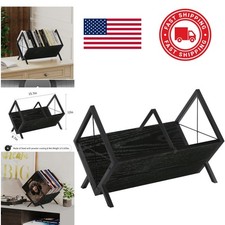 Corner Shelf Vinyl Record Holder Lightweight Wood Display Stand for Living Room