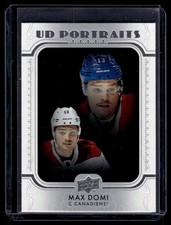 2019-20 Upper Deck Series 1 UD Portraits Max Domi #P-40