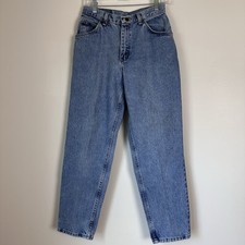 Vintage Gitano Jeans Womens 10P Blue High Rise 90s Mom Jean Light Wash Denim