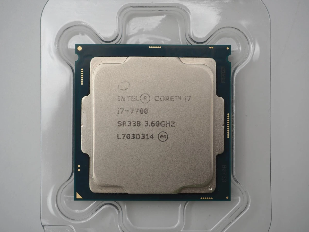 Intel Computer Processors Intel Core i7-7700 Processor Model for