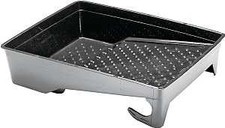 Wooster R404-11 Paint Tray, 14-1/2 in L, 11 in W, 2 qt, Polypropylene, Black