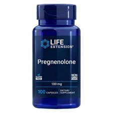 Pregnenolone 100 Mg 100 caps By Life Extension