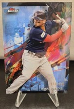 2024 Finest #20 Rafael Devers Sky Blue Refractors #/325