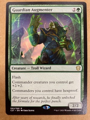 MTG 1x Guardian Augmenter # 62 Commander 2021 Magic the Gathering Card x1 NM