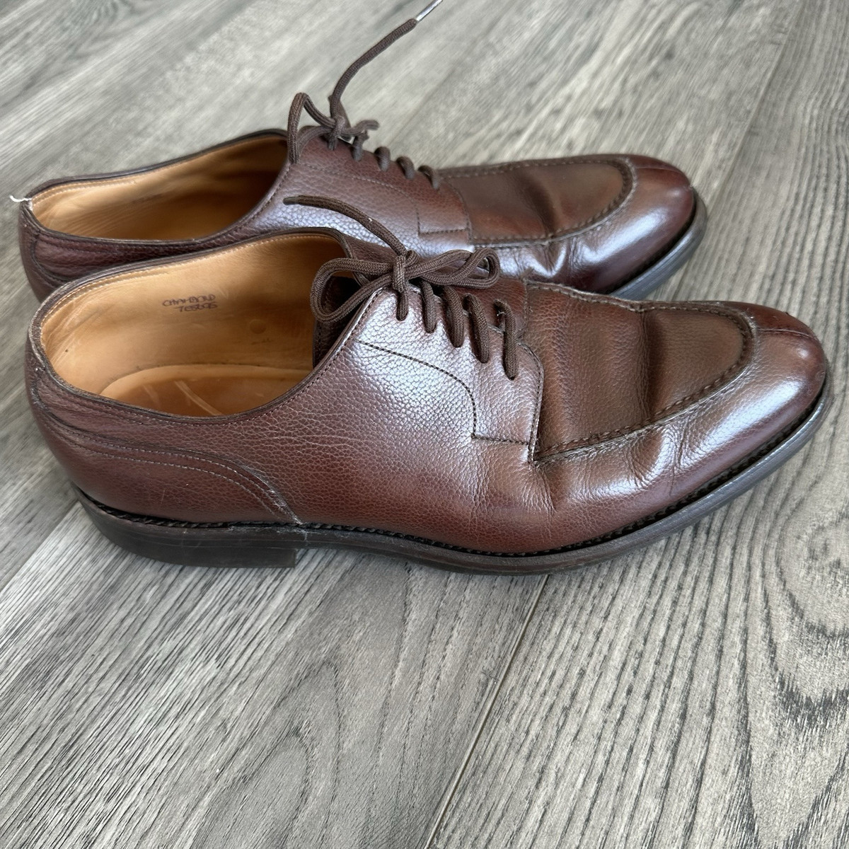John Lobb Chambord Brown Leather Calf Oxford Dress Shoe Lace John Lobb Chambord Brown Leather Calf Oxford Dress Shoe Lace